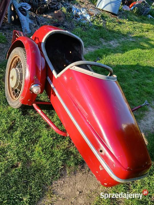 Jawa 350 Cz wózek boczny Jaszczew