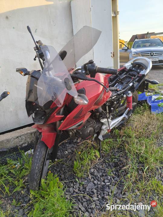 sprzedam Honde cb125f 2015 na części w całości dolnośląskie Nowogrodziec
