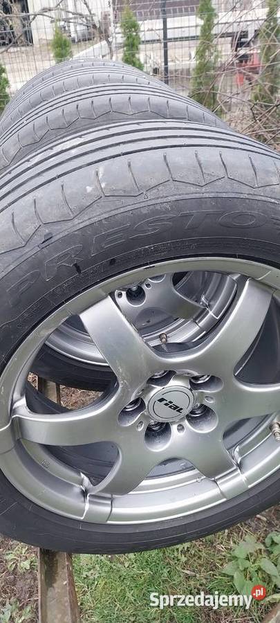 Sprzedam alufelgi z oponami 22555R17 Średnica 17" lubelskie Wola Obszańska sprzedam