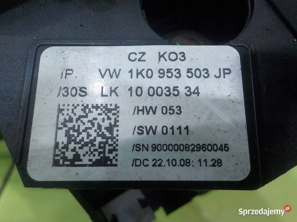 SKODA OCTAVIA II LIFT 19 TDI 09r stacyjka z osobowe sprzedam