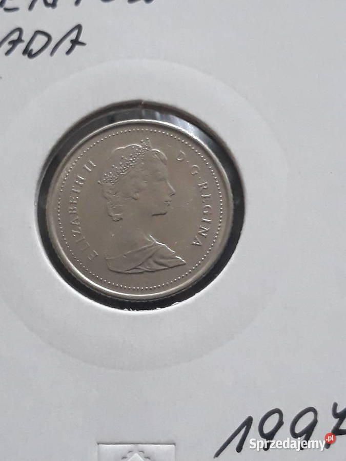 10 Centów Kanada 1997 r Konin
