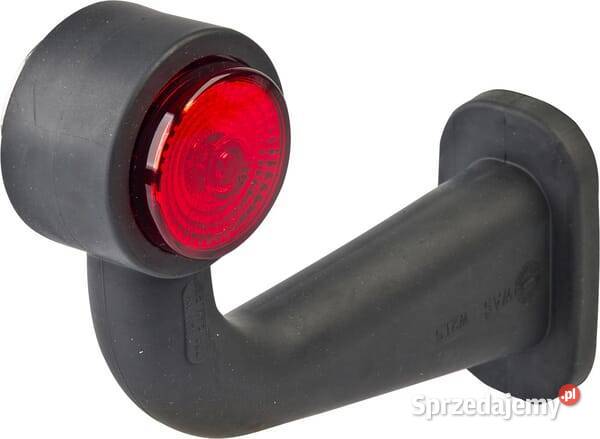 Lampa obrysowa LED lewa okrągła 1224V Oświetlenie małopolskie Kamionna