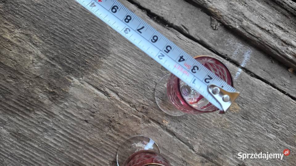 Kieliszki 3 szkło Ciechanowiec