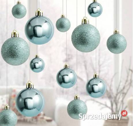 28 zestaw Zielony Boże Narodzenie Piłka Ozdoby Dekoracje świąteczne