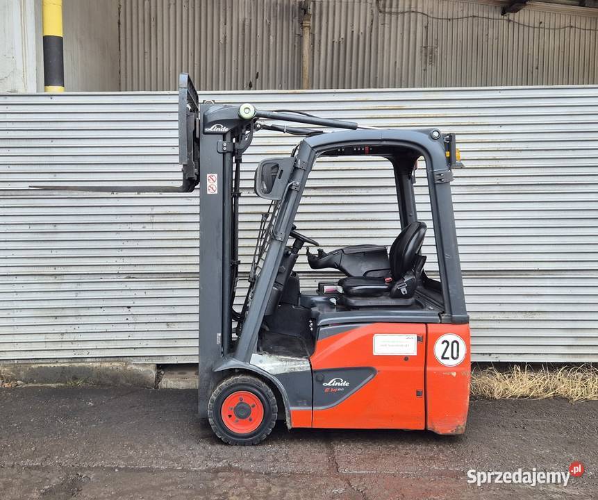 Linde E14 TRIPLEX 2019r 2000 mtg wózek widłowy śląskie Rybnik