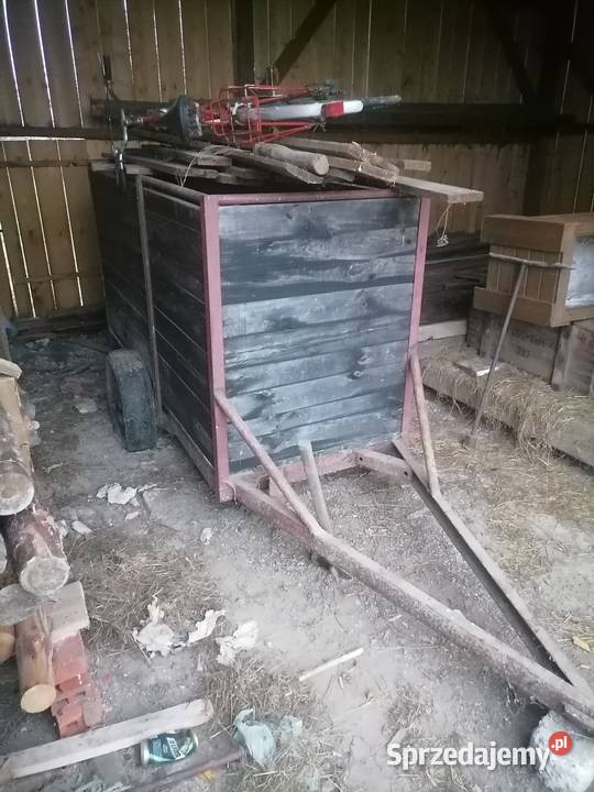 przyczepa przyczepka dwukołówka bryczka Jeżowe sprzedam