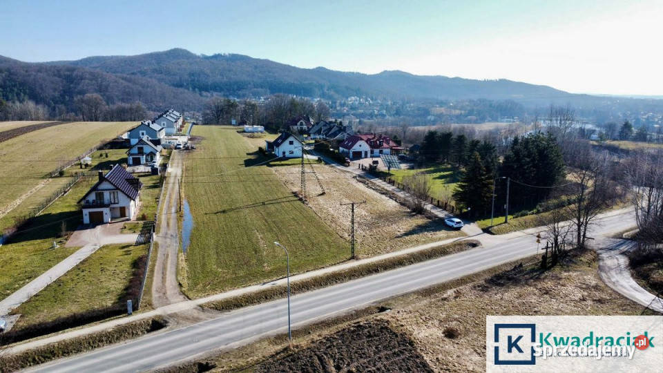 Działka Trepcza 1806m2 utwardzona