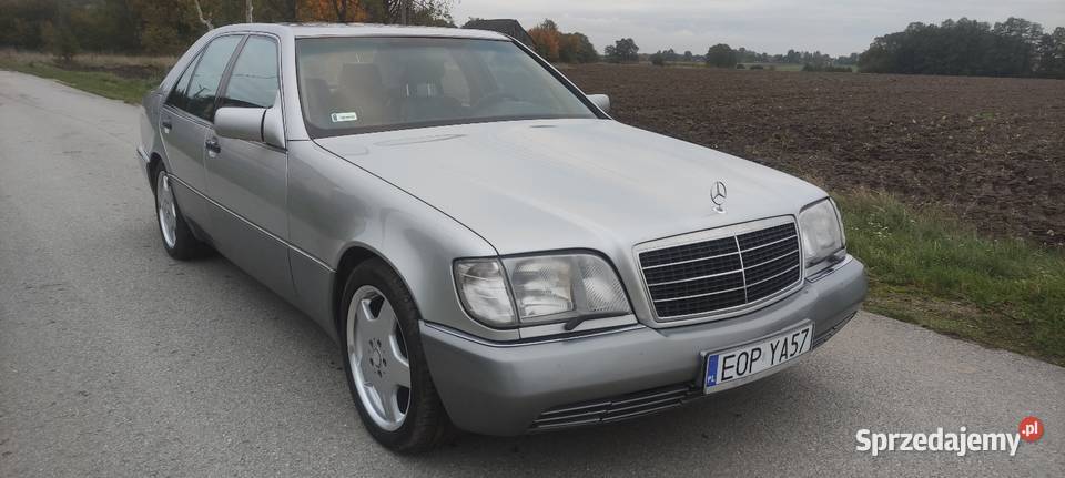 Zdrowy Mercedes W140 500SE 326 z LPG 1991r Sulejów