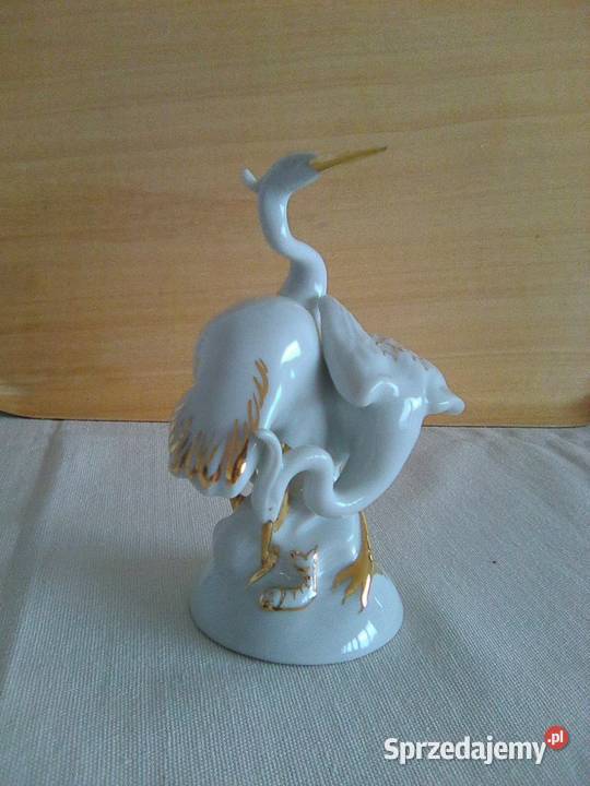 figurka porcelanowa z lat 70 Porcelana i szkło