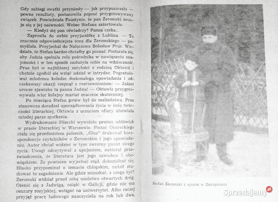 Żeromski Opowieść o wierności Włodzimierz Maciąg twarda Pozostałe