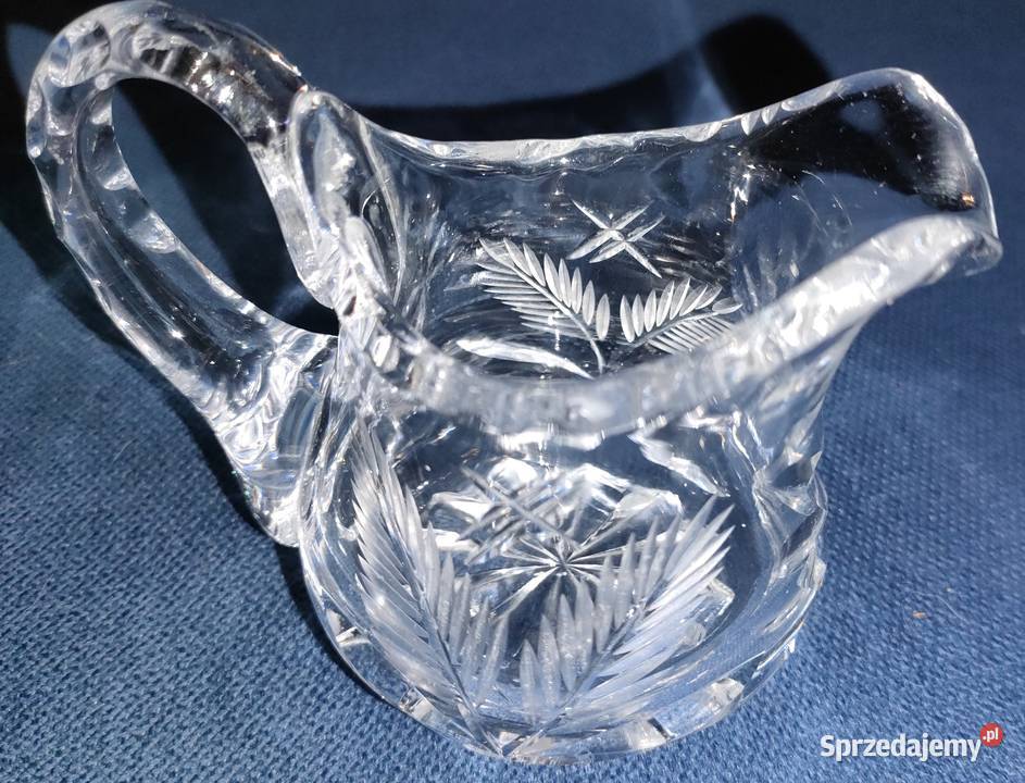 Zestaw szkła kryształowego misa popielniczka śląskie Bielsko-Biała