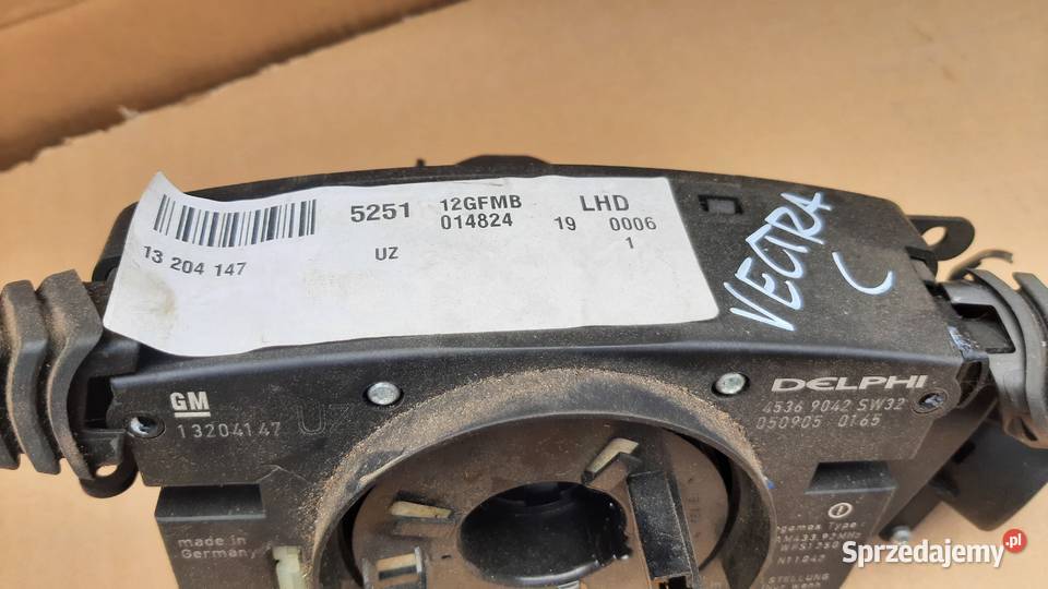moduł CIM 13204147uz OPEL VECTRA C SIGNUM Panele sterowania, przełączniki Dębno