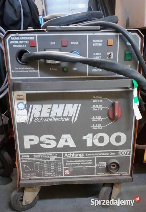 Plasma PSA 100 Rehm Schweisstechnik GmbH Zielęcice
