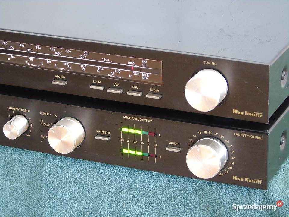 Wzmacniacz i Tuner Grundig SV i ST 1000 Vintage Jasło sprzedam