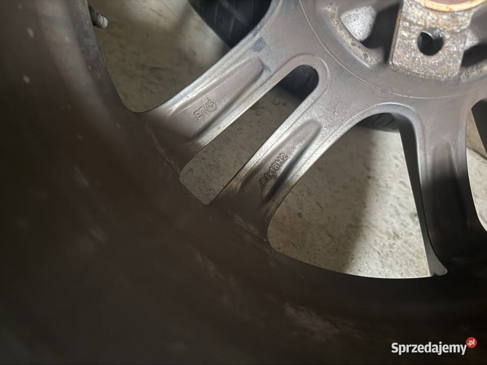 Felgi aluminiowe 18 RIAL 5x112 Audi VW Skoda Samochodowe śląskie Zagórze
