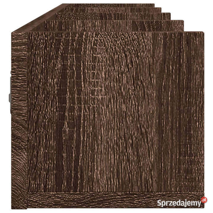 Szafka wisząca brązowy dąb 99x18x165 WM840455 Warszawa