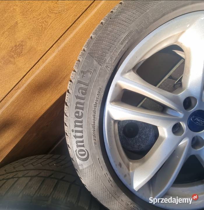 Oryginalne alufelgi Ford 17 cal z oponam Trzebiatów
