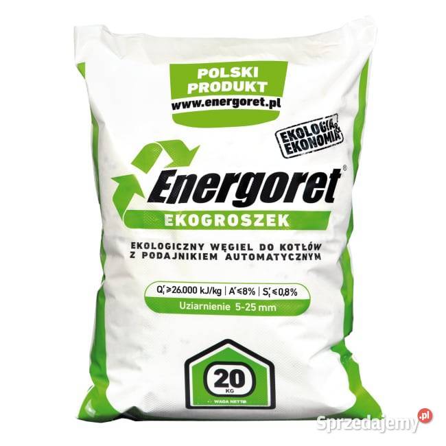 Węgiel Groszek ENERGORET workowany suszony śląskie