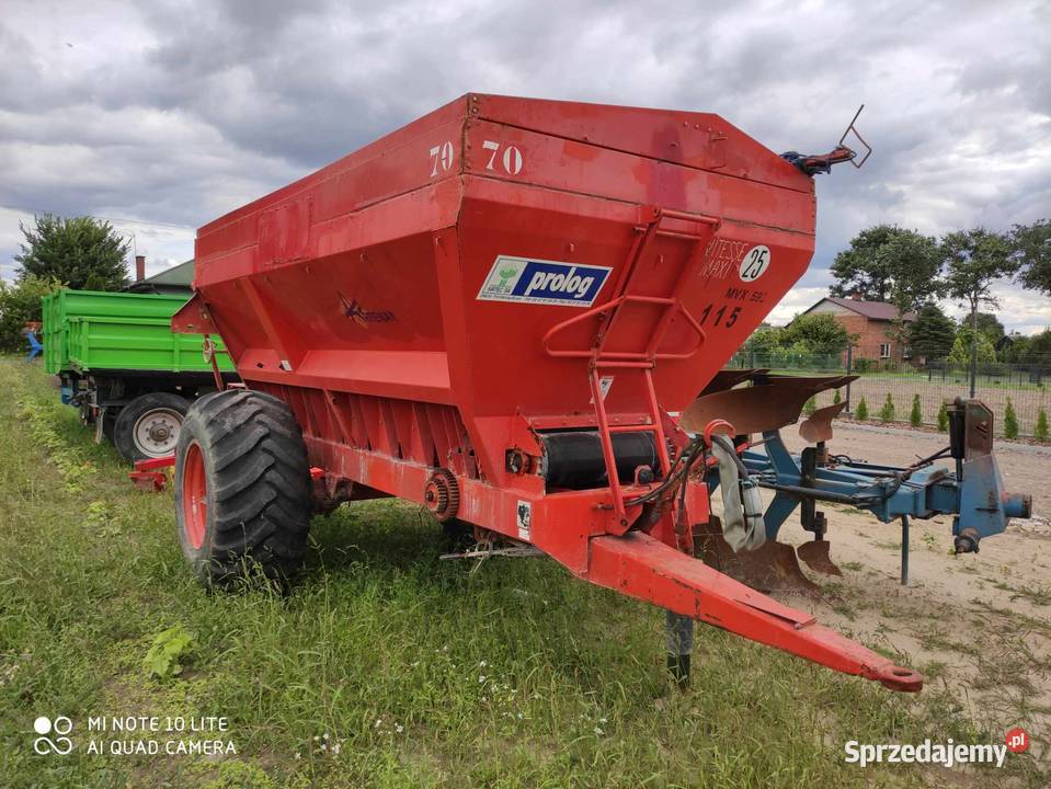Rozsiewacz do wapna Prolog MVX 593 9 ton Skaryszew
