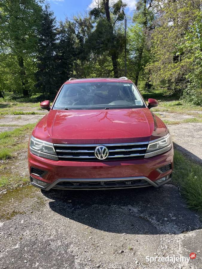 VW TIGUAN 2018 20 TFSI 4x4 autoalarm Łosiów sprzedam