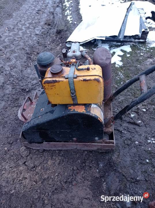 Zagęszczarka do ziemi diesel ropniak Lubycza Królewska sprzedam