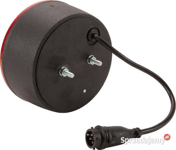 Lampa tylna zespolona LED okrągła 12V 142 mm małopolskie Kamionna sprzedam