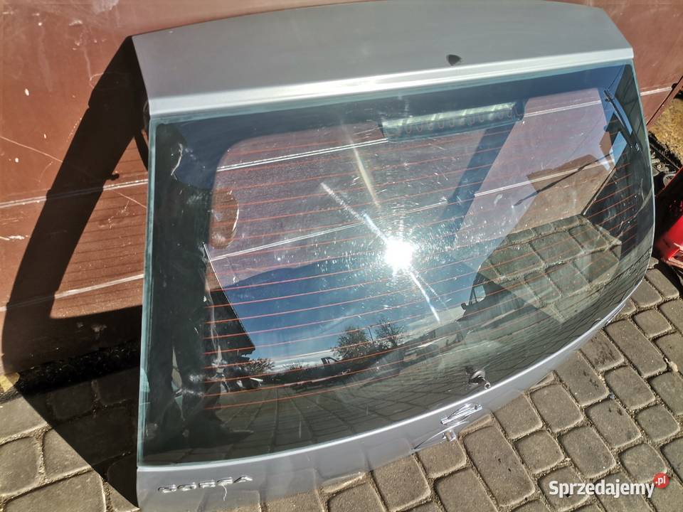 OPEL CORSA C KLAPA BAGAŻNIKA TYŁ TYLNA Z163 Rok produkcji 2005 Nowy Sącz