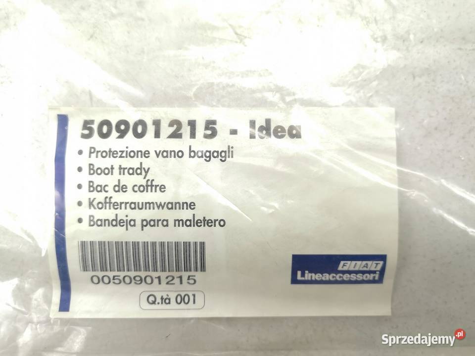 MATA BAGAŻNIKA FIAT IDEA 20032012 50901215