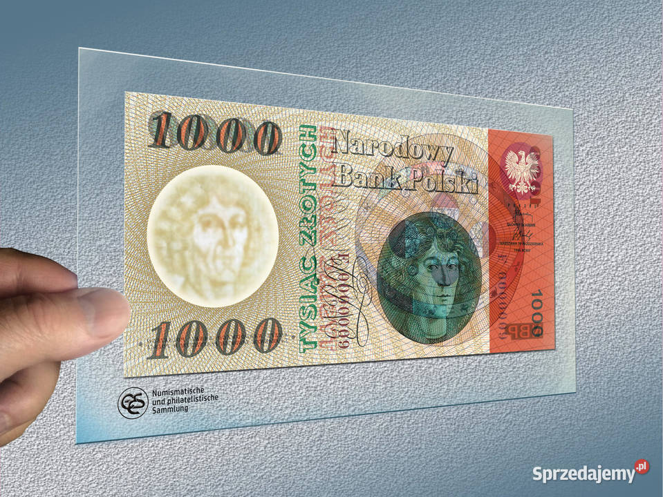 Banknot 1000 z 1965 r Unikat Pozostałe łódzkie