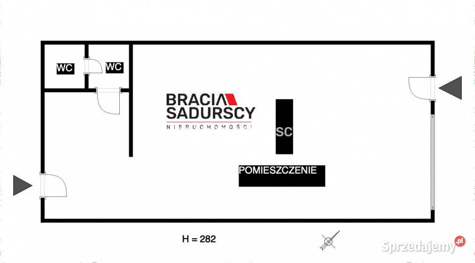Ogłoszenie lokal 50m2 Skawina