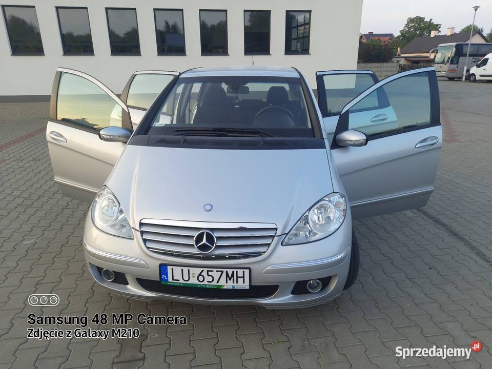Mercedes Benz klasa A 170 benzyna 2006 lubelskie Lublin