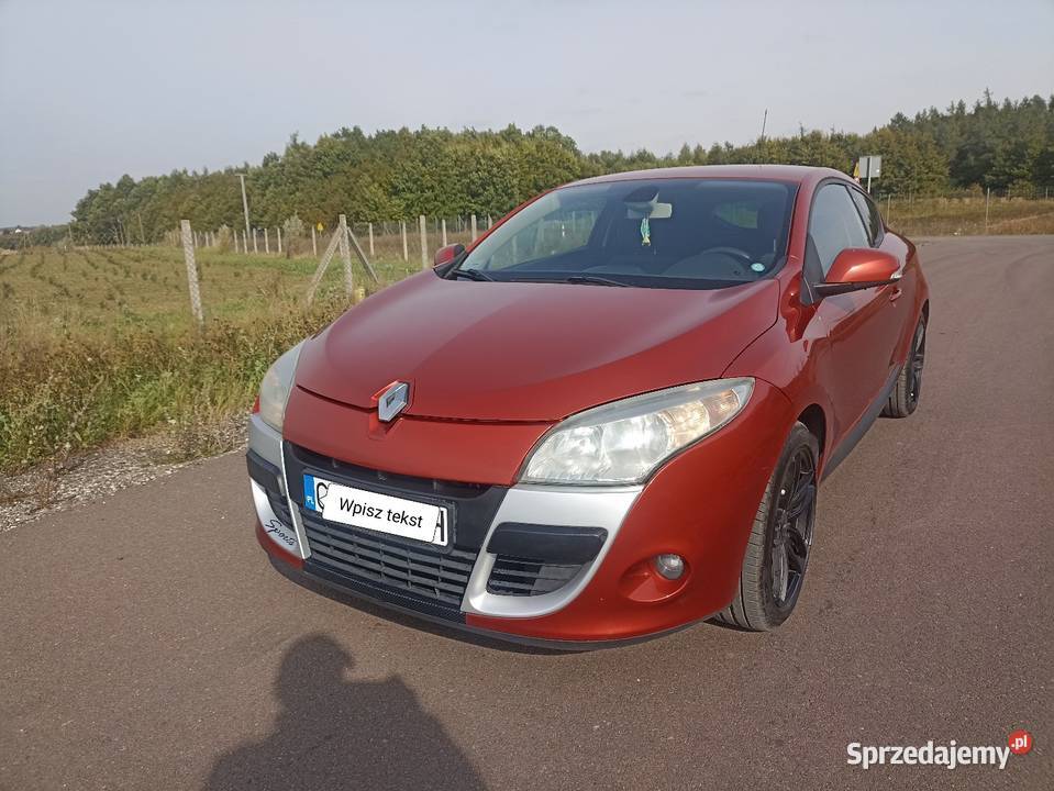 Renault Megane 3 Coupe 16 16V ogranicznik prędkości