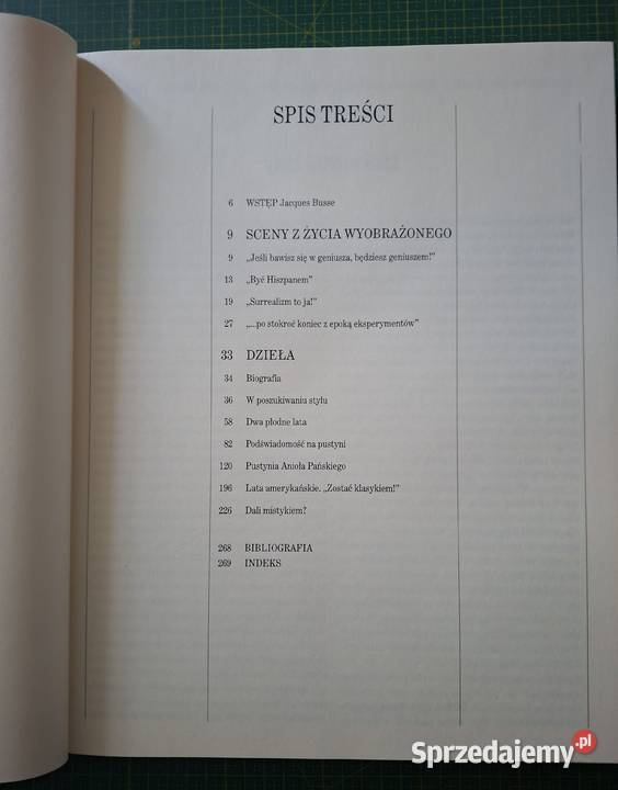 Życie i twórczość Salvador Dali Arkady Kraków