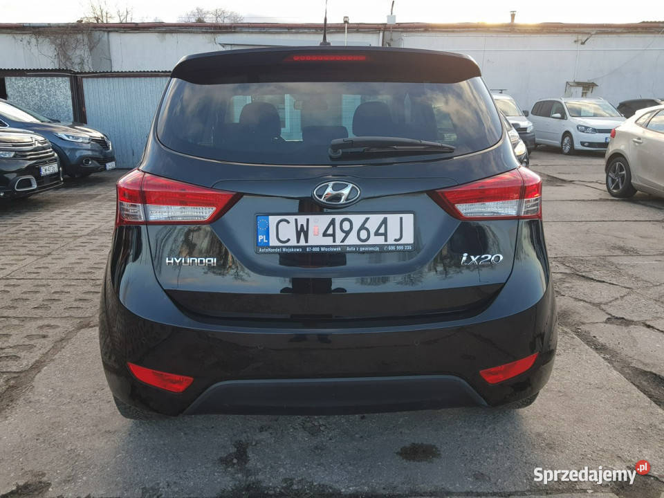Hyundai ix20 14 Benzyna Klimatronik Tempomat benzyna kujawsko-pomorskie Włocławek