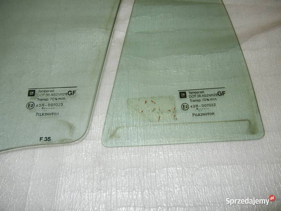 Szyby drzwi tył lewy kpl Astra G II kombi Wrocław