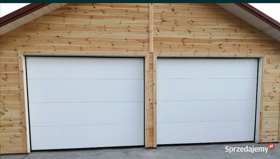 Brama na PILOTA Orzech 3000x2125 garażowa garażowa Nowy Sącz