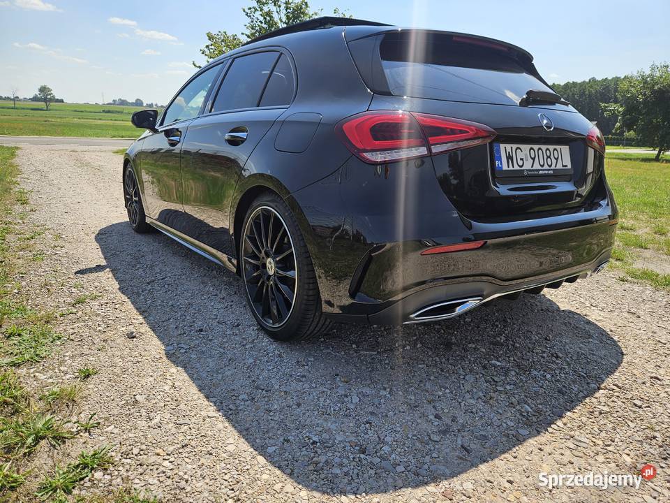 Mercedes A klasa 2019r 20 Benzyna 190 4Matic Samochody osobowe mazowieckie