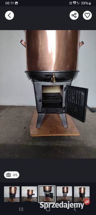 Sprzedam odrestaurowany Norweski piece żeliwny Międzychód