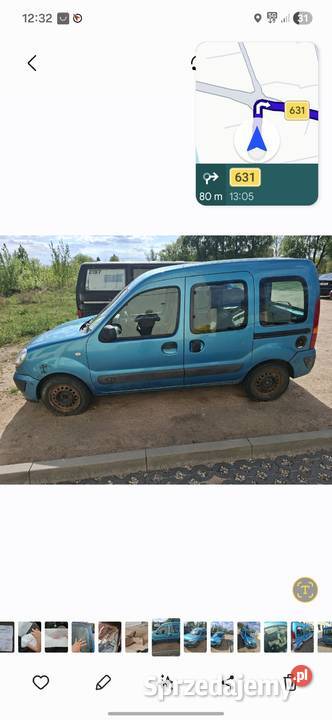 Renault kangoo 2008 automat 70 kkm przebiegu uk