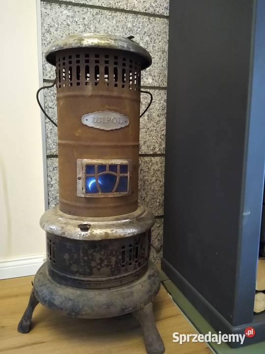 Metalowy piecyk na naftę Antyk Bolków