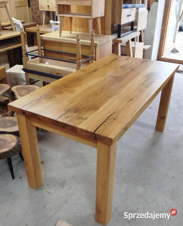 Stół dębowy 150x77 dolnośląskie Postolice