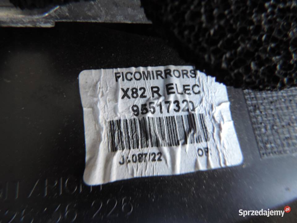OPEL VIVARO B 14 LUSTERKO PRAWE 7PIN UK ANGLIK
