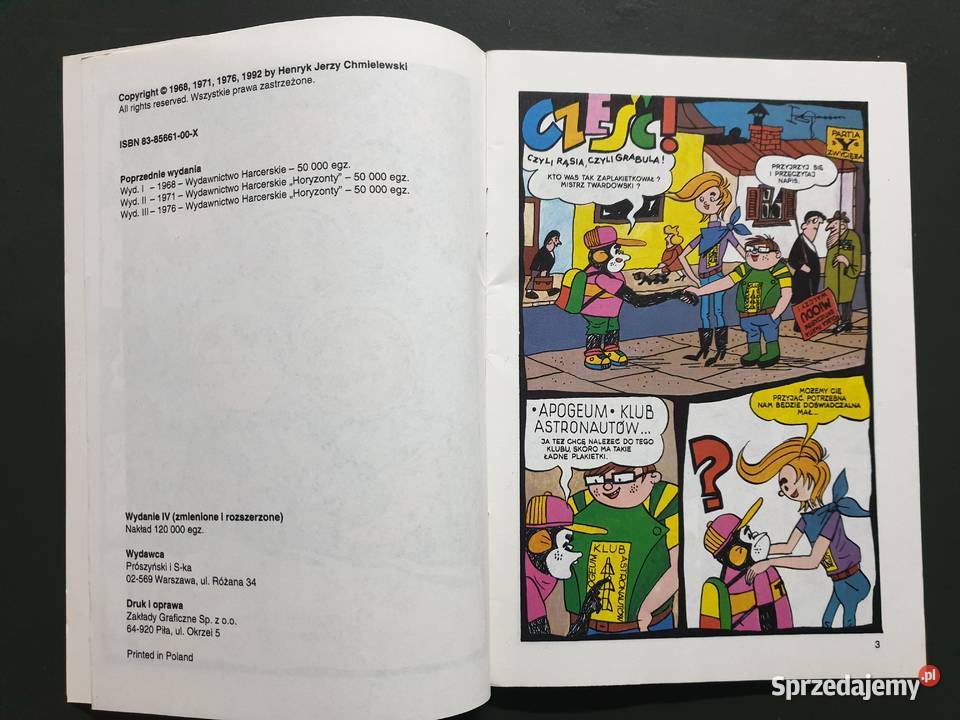 Tytus Romek i ATomek księga III wydIV zmienione Gdynia