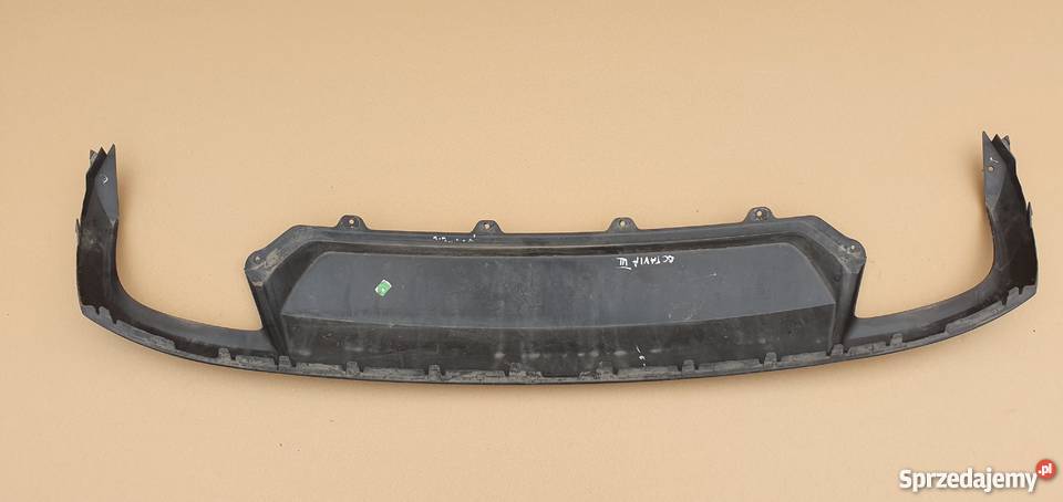 SKODA OCTAWIA III DOKŁADKA DYFUZOR SPOILER TYŁ osobowe sprzedam