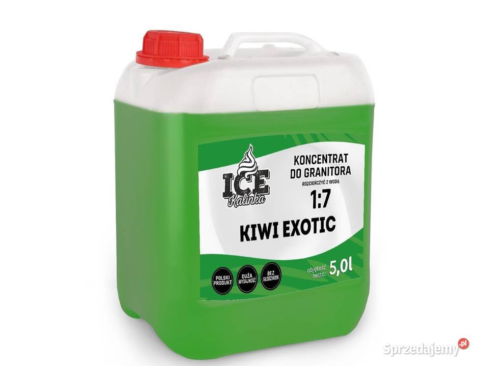 SYROP DO GRANITY KIWI EXOTIC KONCENTRAT SLUSHY Sandomierz sprzedam