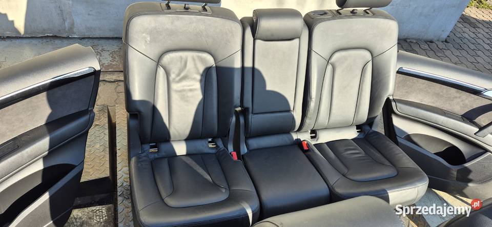 Fotele boczki wnętrze Audi Q7 4L osobowe dolnośląskie