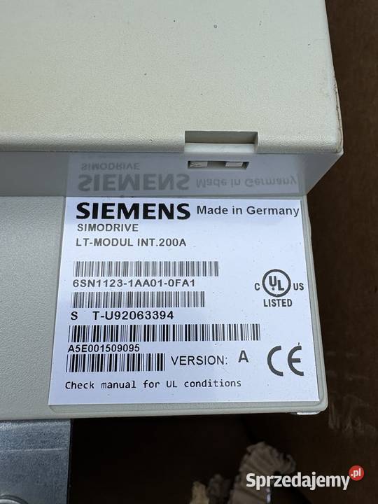 Siemens Simodrive LTMODINT200A 6SN11231AA010FA1 Warszawa