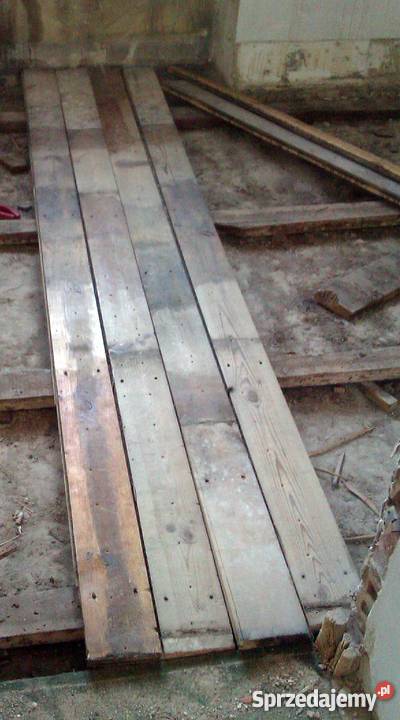 deski podłogowe 65 letnie z demontażu Podłogi i schody Poznań