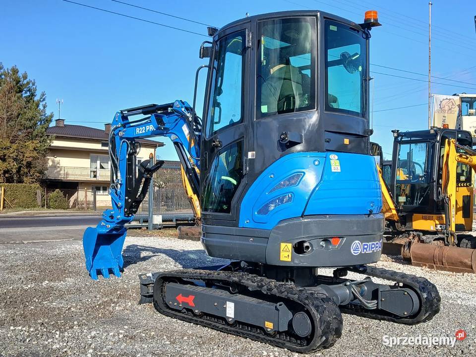 NOWA Minikoparka RIPPA R22 PRO 2200 mega Złoczew