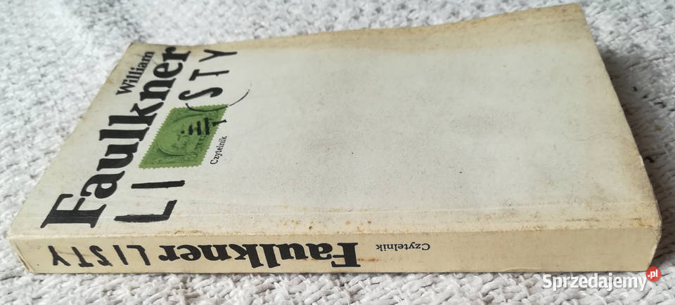 Listy William Faulkner sprzedam